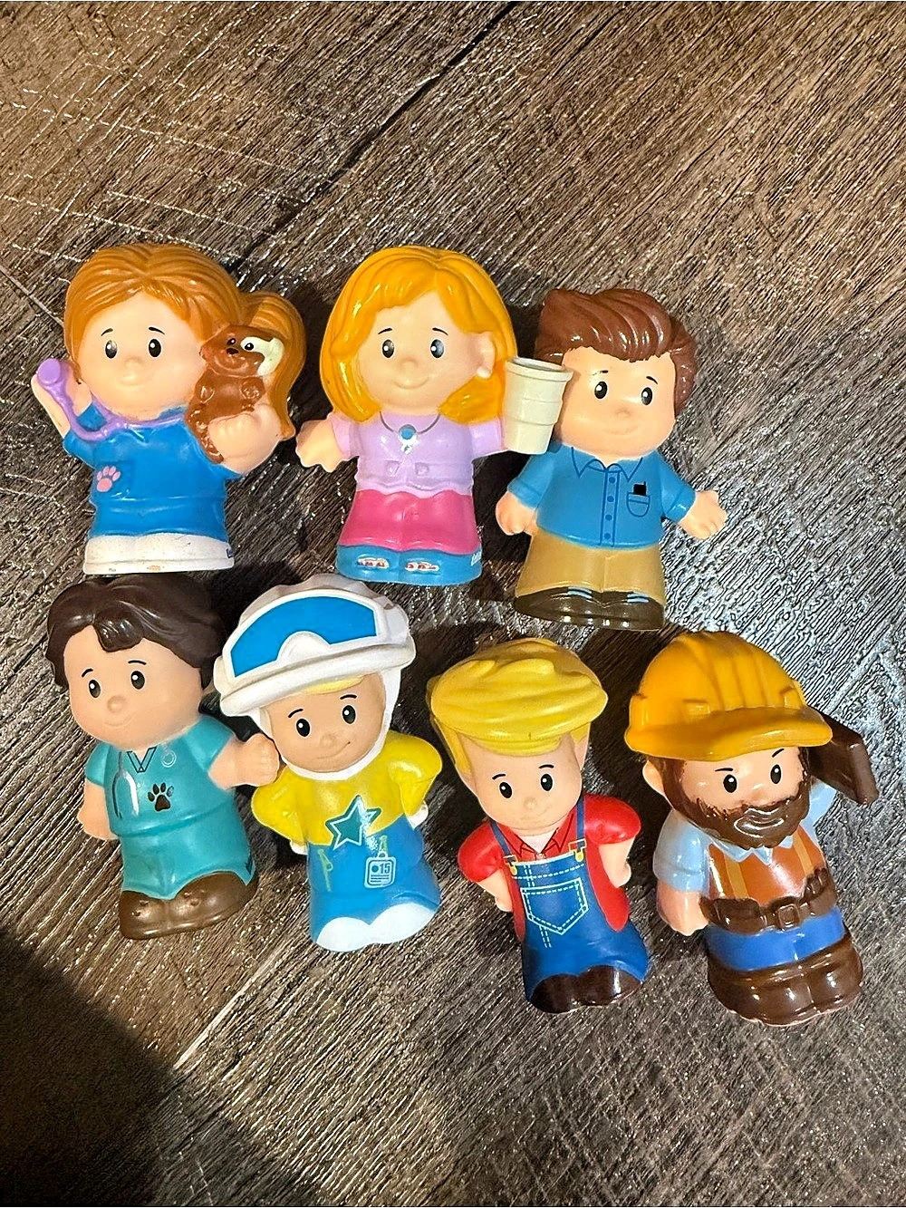 Fisher-Price Little People Career and Community Helpers Figure Lot